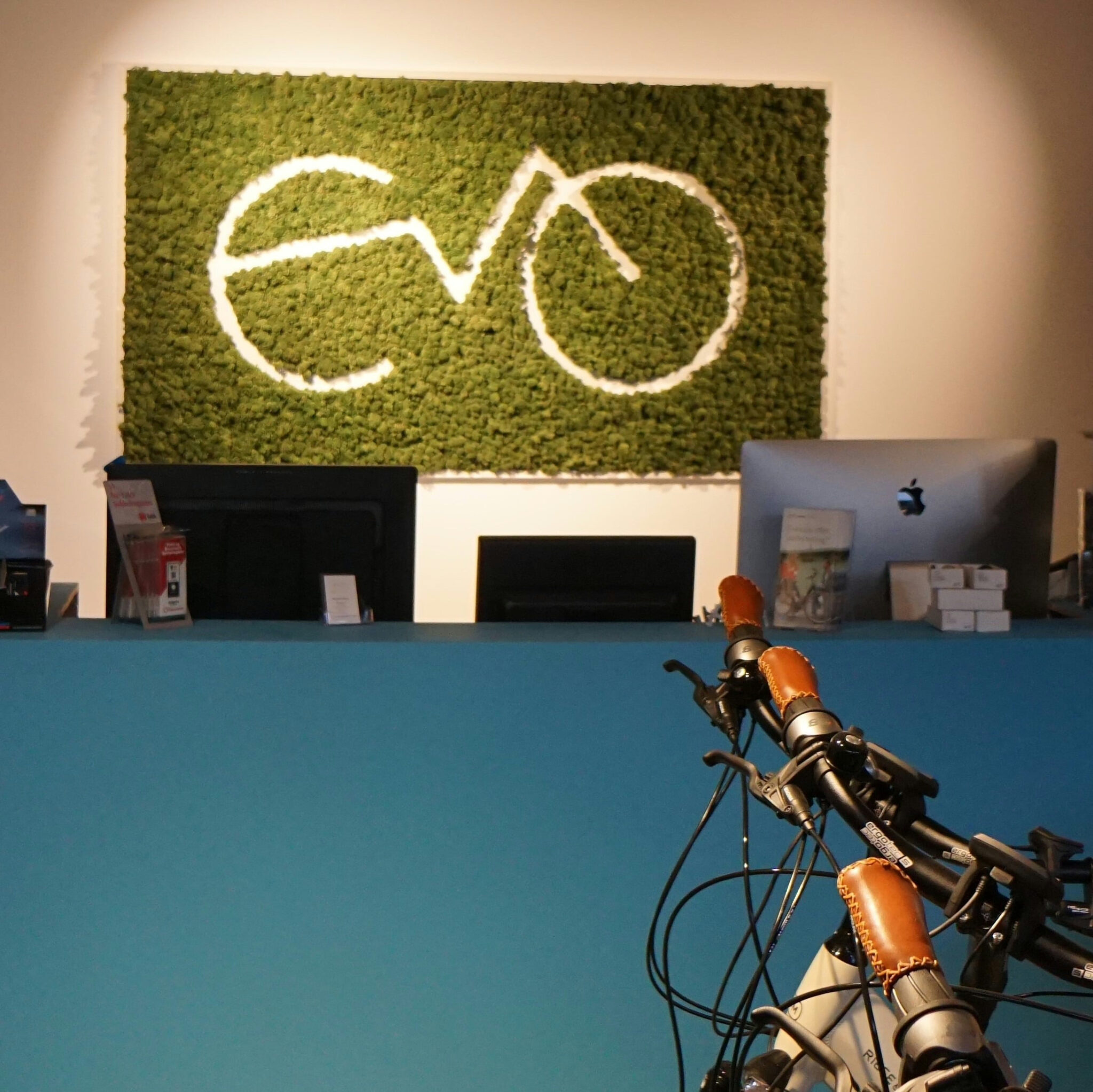 Lekker moselogo hos Evo Elsykkel